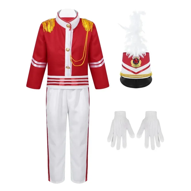 Nutcracker Figurine - Kids Boys Girls Nutcracker Costume Drum