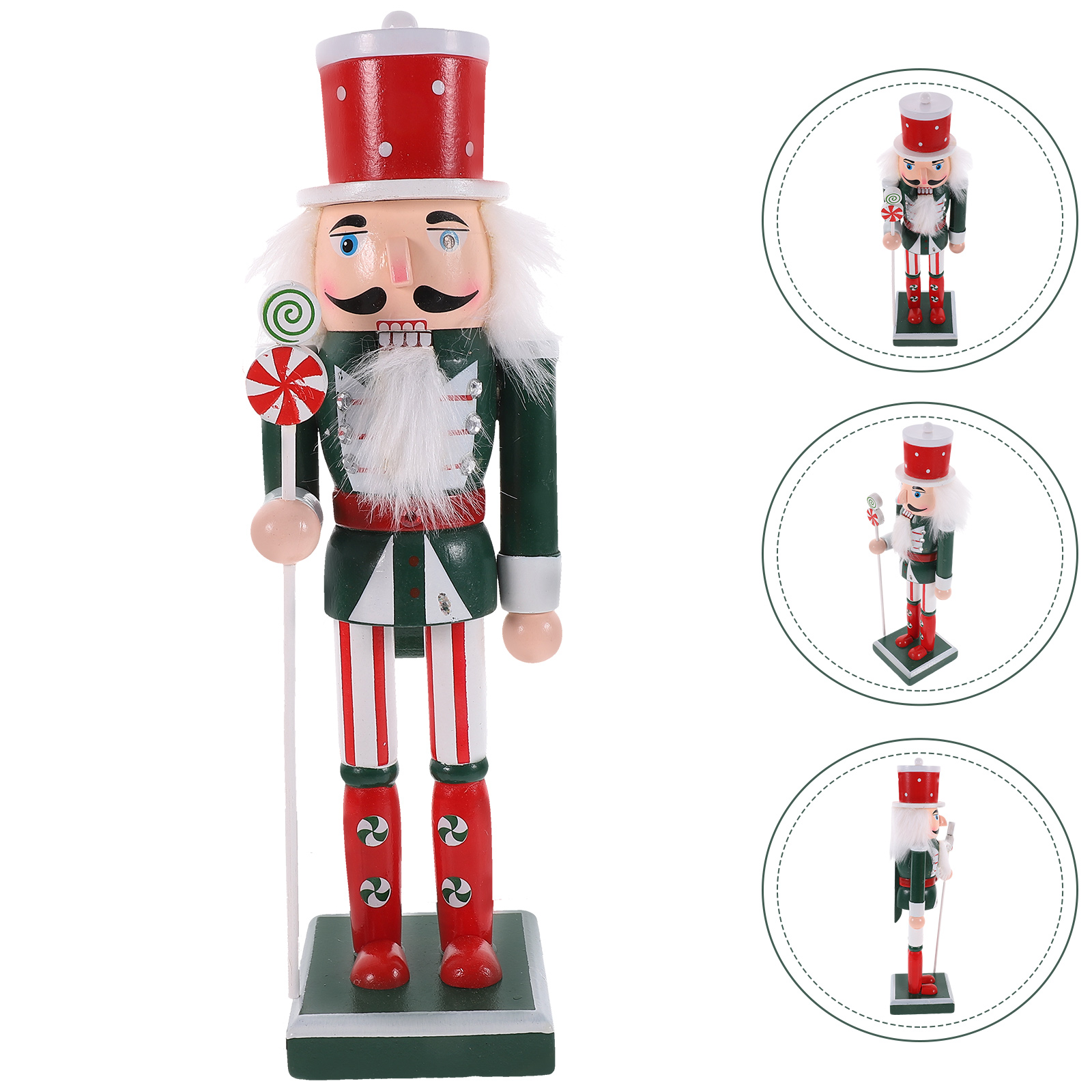 Nutcracker Figurine - 25Cm Wooden Wooden Nutcracker Nutcracker Soldier