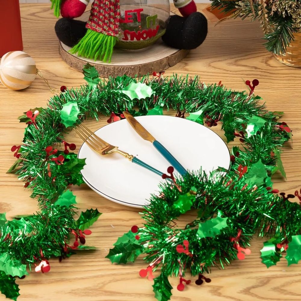 2PCS Reusable 2M Christmas Gar - Tinsel Garland Decoration recensie en prijs