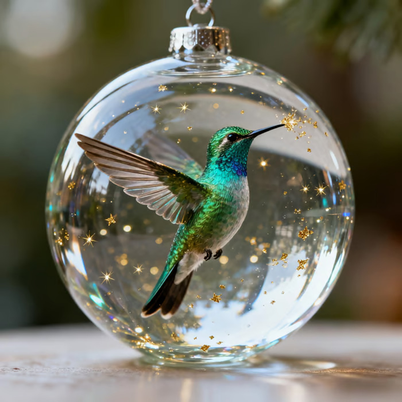 Nature's Birds Crystal Glass O - Ornament Ball Set recensie en prijs