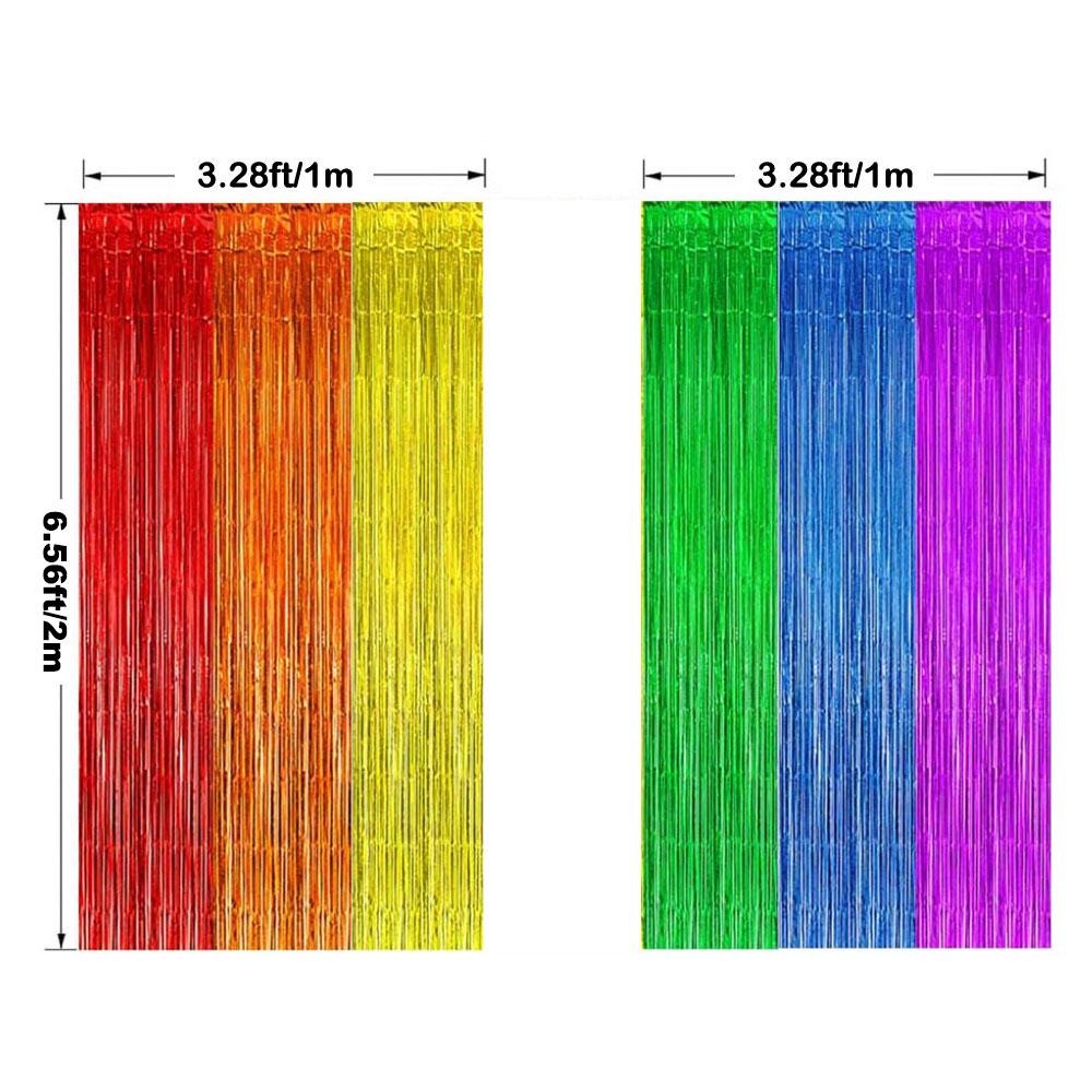 Party Backdrop Fringe Tinsel C - Tinsel Garland Decoration recensie en prijs