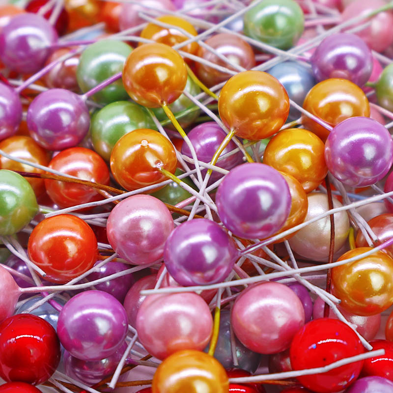 100/200pcs Pearl Stamens Mini  - Christmas Wreath Fake recensie en prijs