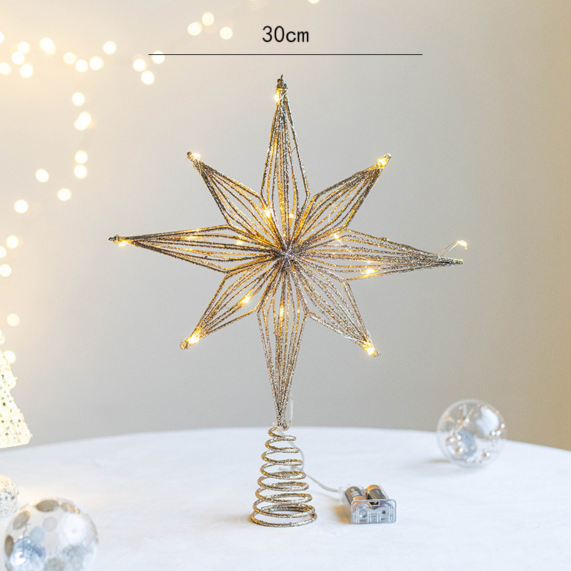 30cm Led Star Christmas Tree T - Star Tree Topper recensie en prijs