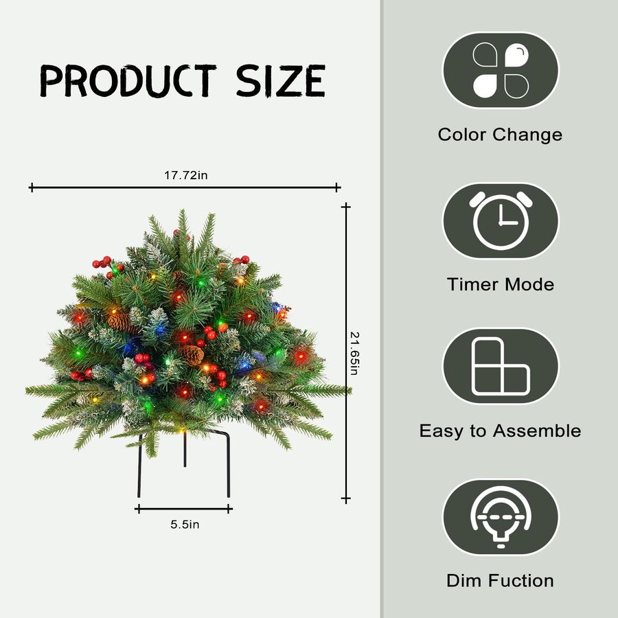 Pack Christmas Tree Urn Filler - Christmas Tree Artificial recensie en prijs