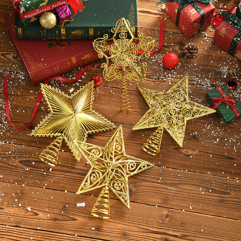 Gold Glitter Christmas Tree To - Star Tree Topper recensie en prijs