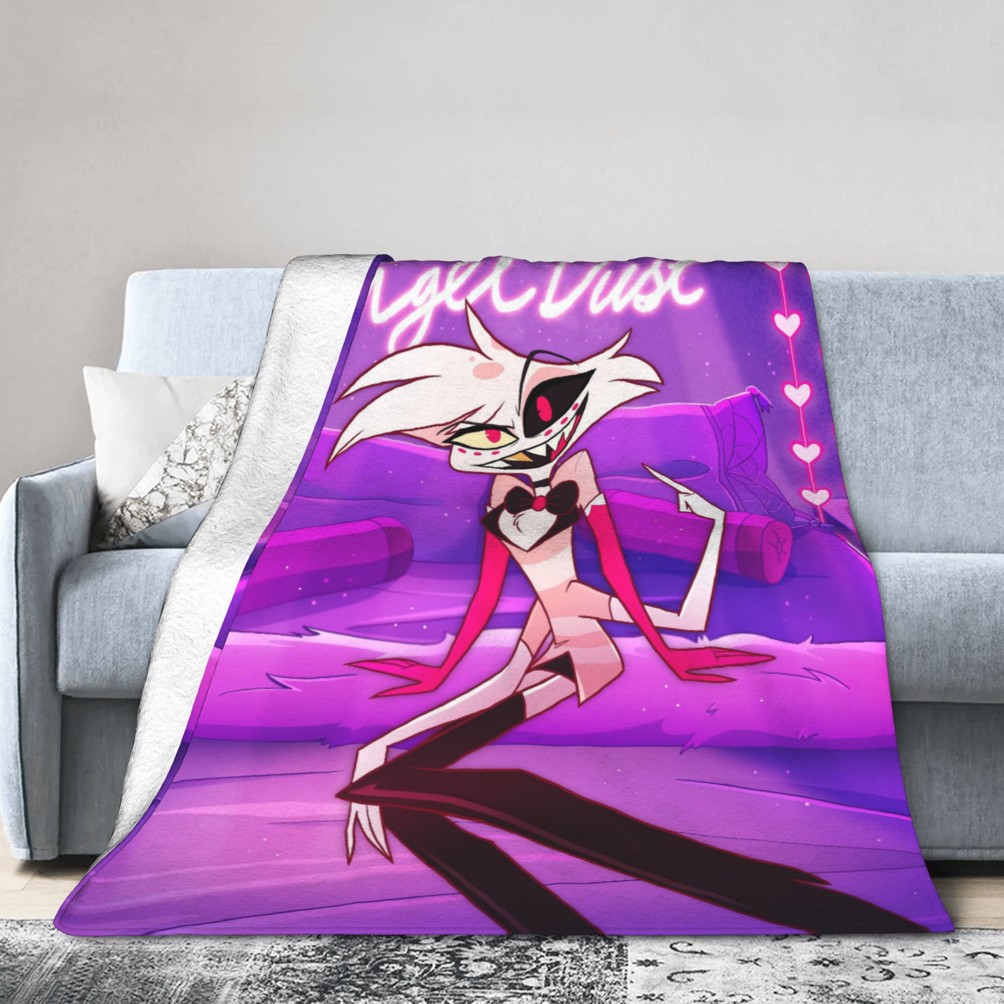 Cartoon Hazbins Hotels  Angel  - Christmas Throw Blanket recensie en prijs