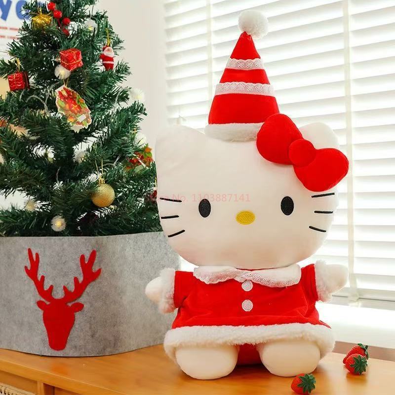 New Cute Kt Cat Plush Toy With - Santa Hat Plush recensie en prijs