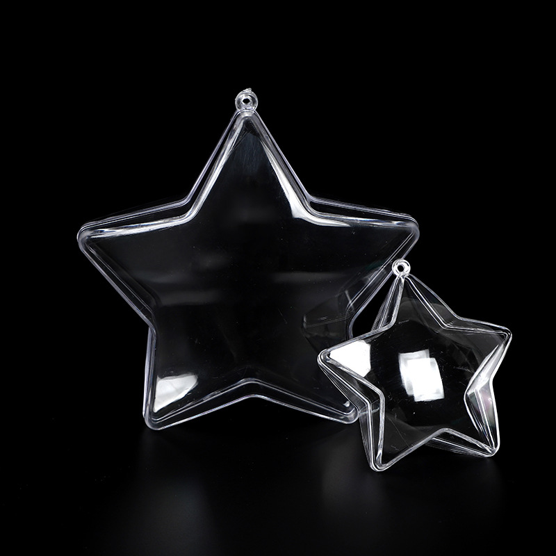 10 Set DIY Fillable Star Shape - Ornament Ball Set recensie en prijs