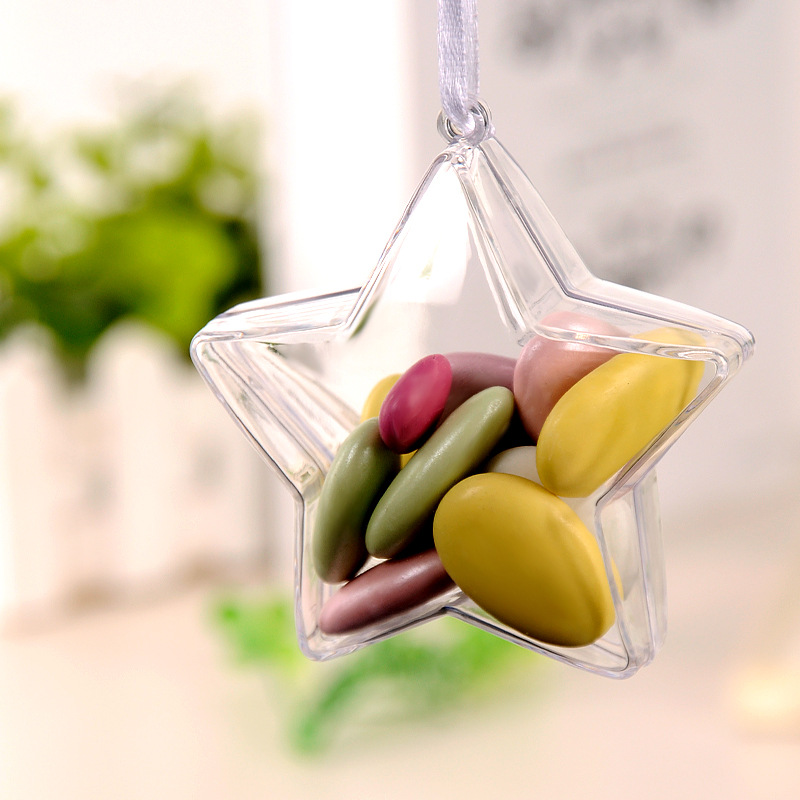 10 Set DIY Fillable Star Shape - Ornament Ball Set recensie en prijs
