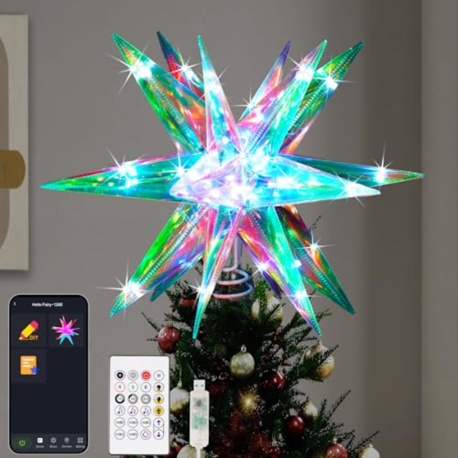 Christmas Star Tree Topper, 13 - Star Tree Topper recensie en prijs