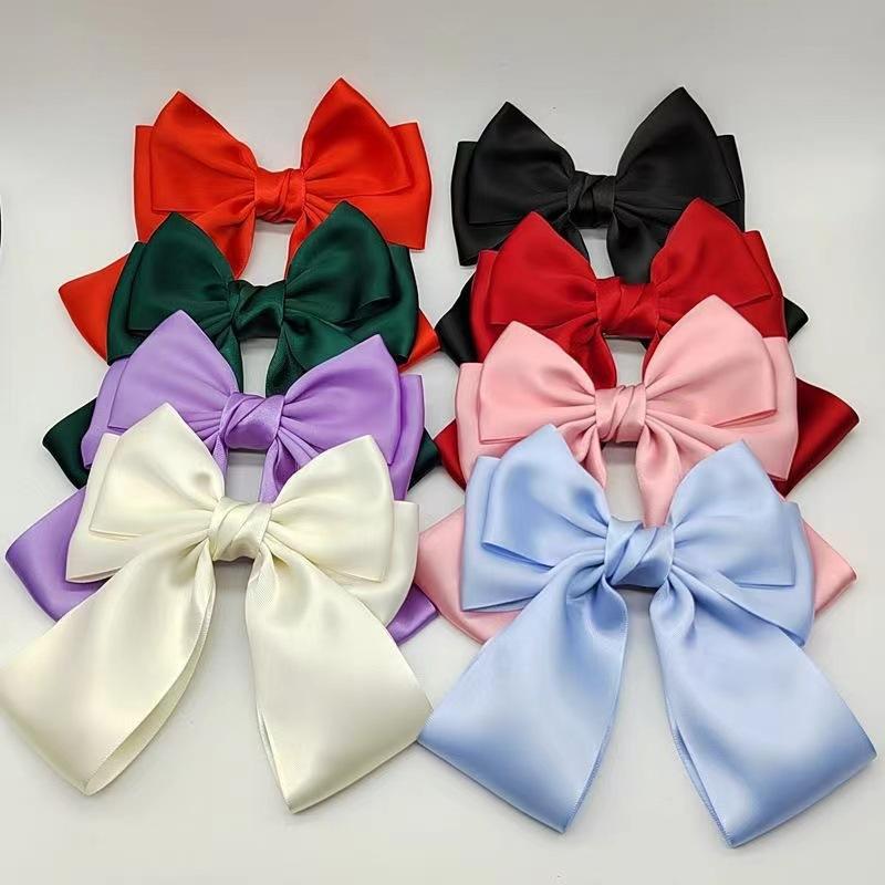 Solid Color Bow Ribbon Hair Cl - Ribbon Bow Gift recensie en prijs