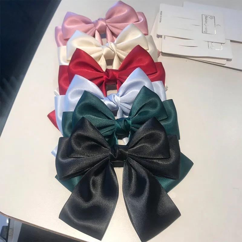Solid Color Bow Ribbon Hair Cl - Ribbon Bow Gift recensie en prijs
