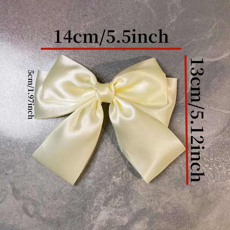Solid Color Bow Ribbon Hair Cl - Ribbon Bow Gift recensie en prijs