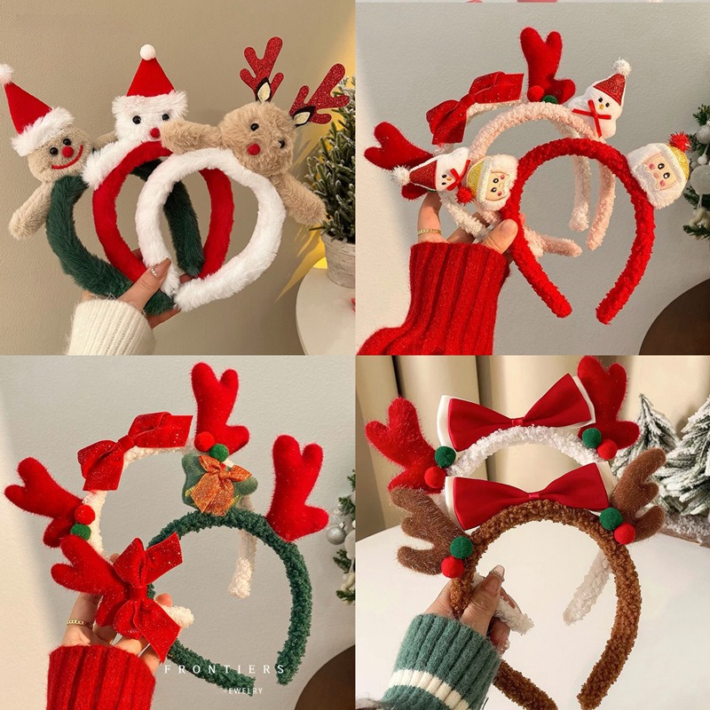 Christmas Santa Cute Bear Plus - Reindeer Antlers Headband recensie en prijs