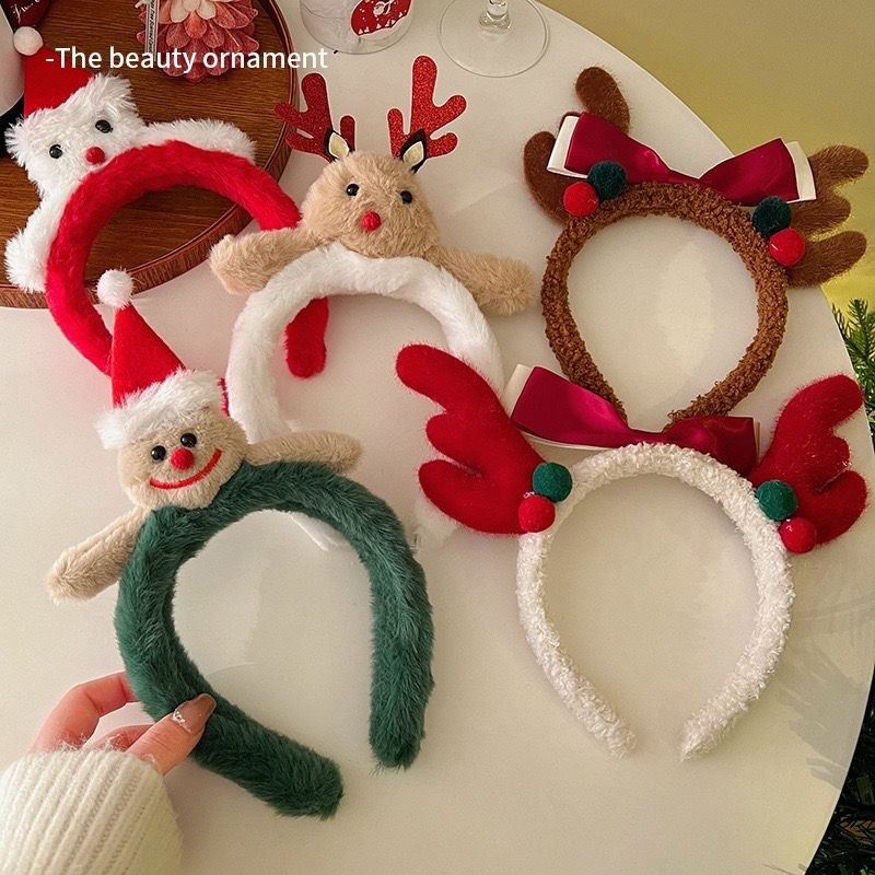 Christmas Santa Cute Bear Plus - Reindeer Antlers Headband recensie en prijs
