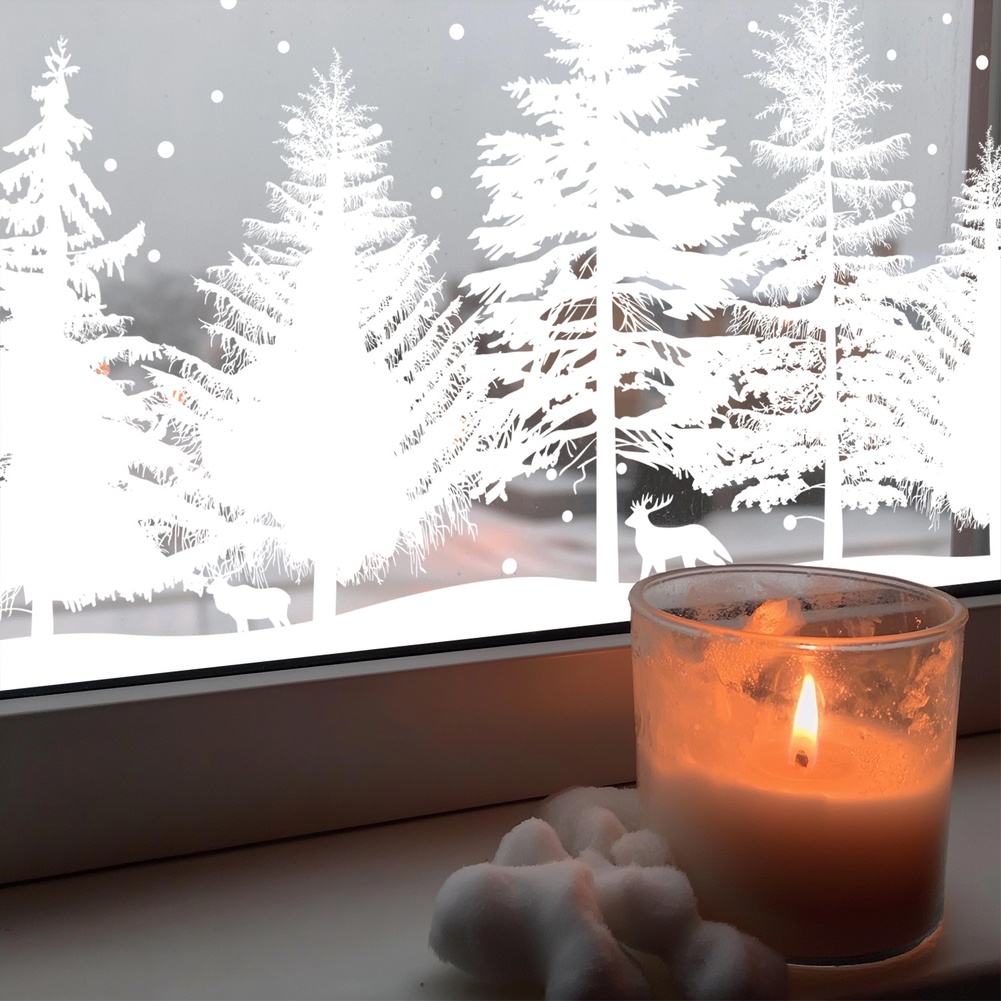 Easy Application Window Cling  - Snowflake Window Decal recensie en prijs