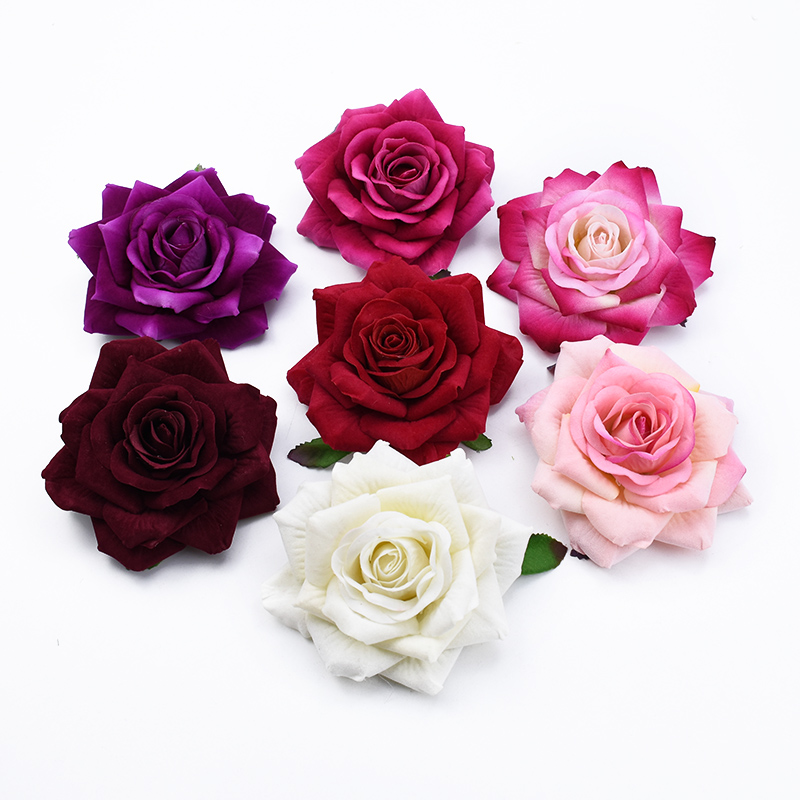 50PCS 10CM Big Roses Artificia - Christmas Wreath Fake recensie en prijs