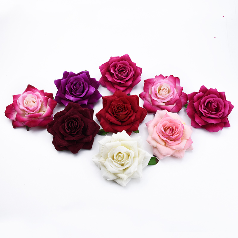50PCS 10CM Big Roses Artificia - Christmas Wreath Fake recensie en prijs