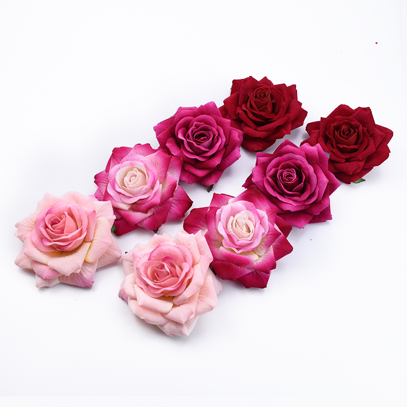 50PCS 10CM Big Roses Artificia - Christmas Wreath Fake recensie en prijs