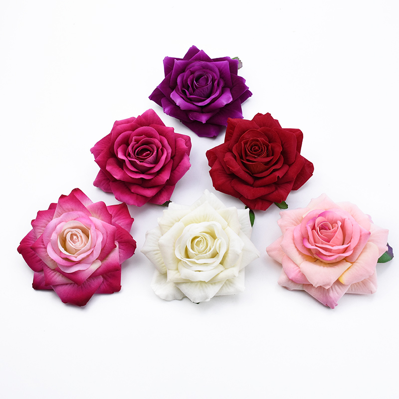 50PCS 10CM Big Roses Artificia - Christmas Wreath Fake recensie en prijs