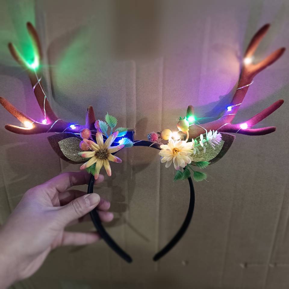 Reindeer Antlers Light up Head - Reindeer Antlers Headband recensie en prijs