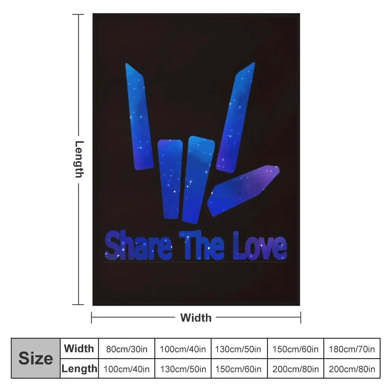 Kids Share The Love Galaxy Log - Christmas Throw Blanket recensie en prijs