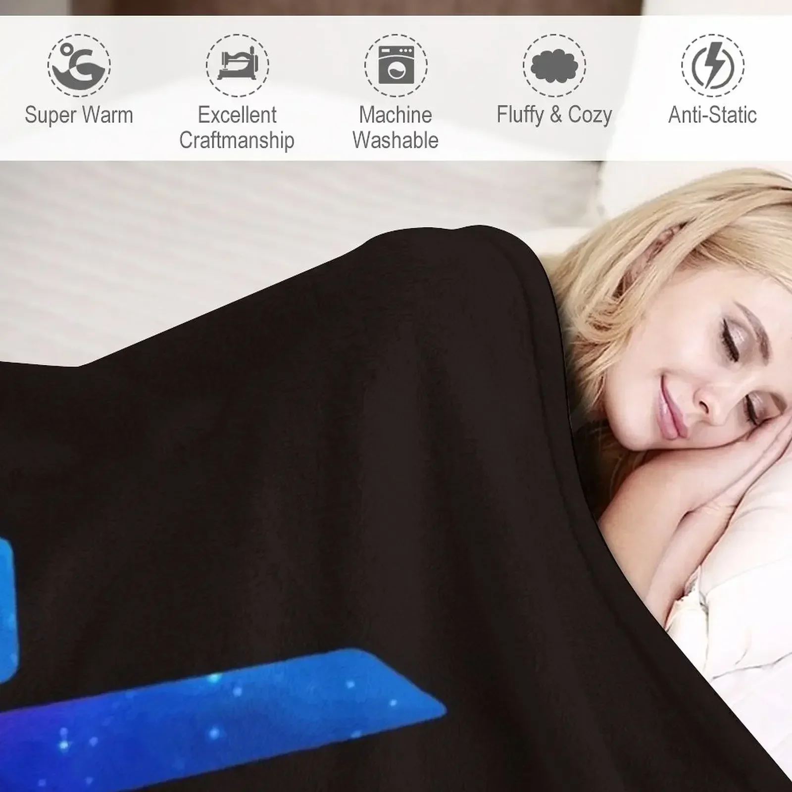 Kids Share The Love Galaxy Log - Christmas Throw Blanket recensie en prijs
