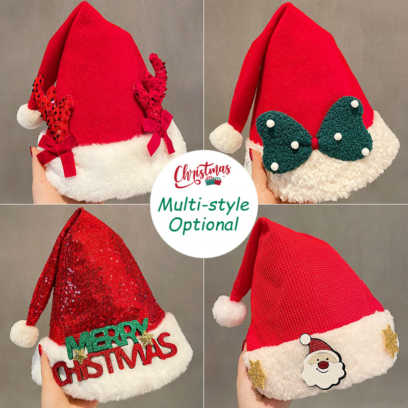 2025 Cute Christmas Hat Childr - Santa Hat Plush recensie en prijs