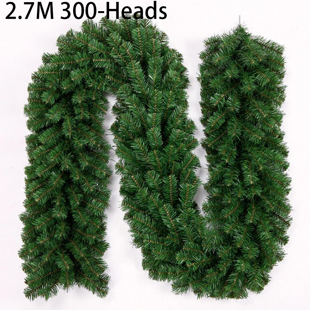 2.7M Artificial Green Christma - Christmas Wreath Fake recensie en prijs