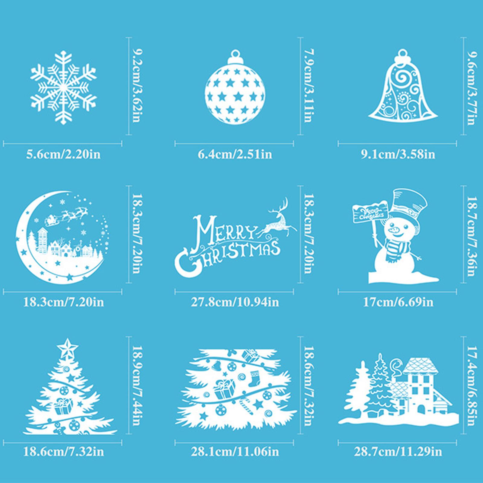 Christmas Decoration Window St - Snowflake Window Decal recensie en prijs
