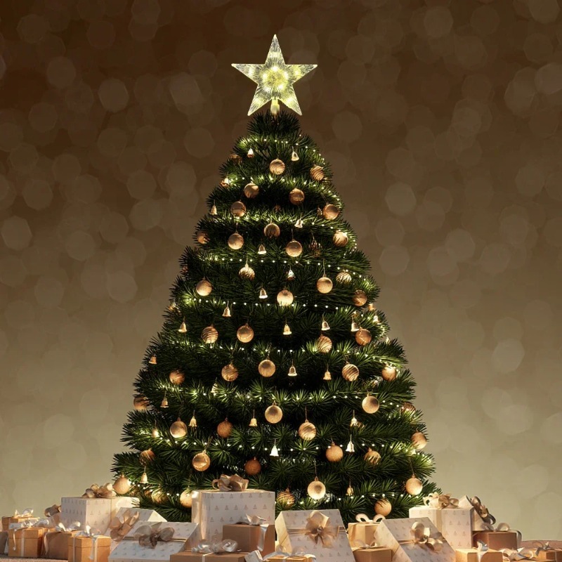 Glowing Christmas 15cm Tree To - Star Tree Topper recensie en prijs