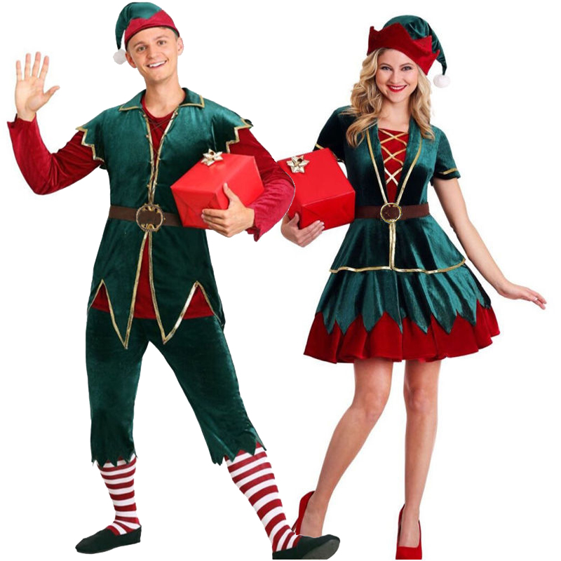Carnival Couple Xmas Mascot Co - Elf Costume Christmas recensie en prijs