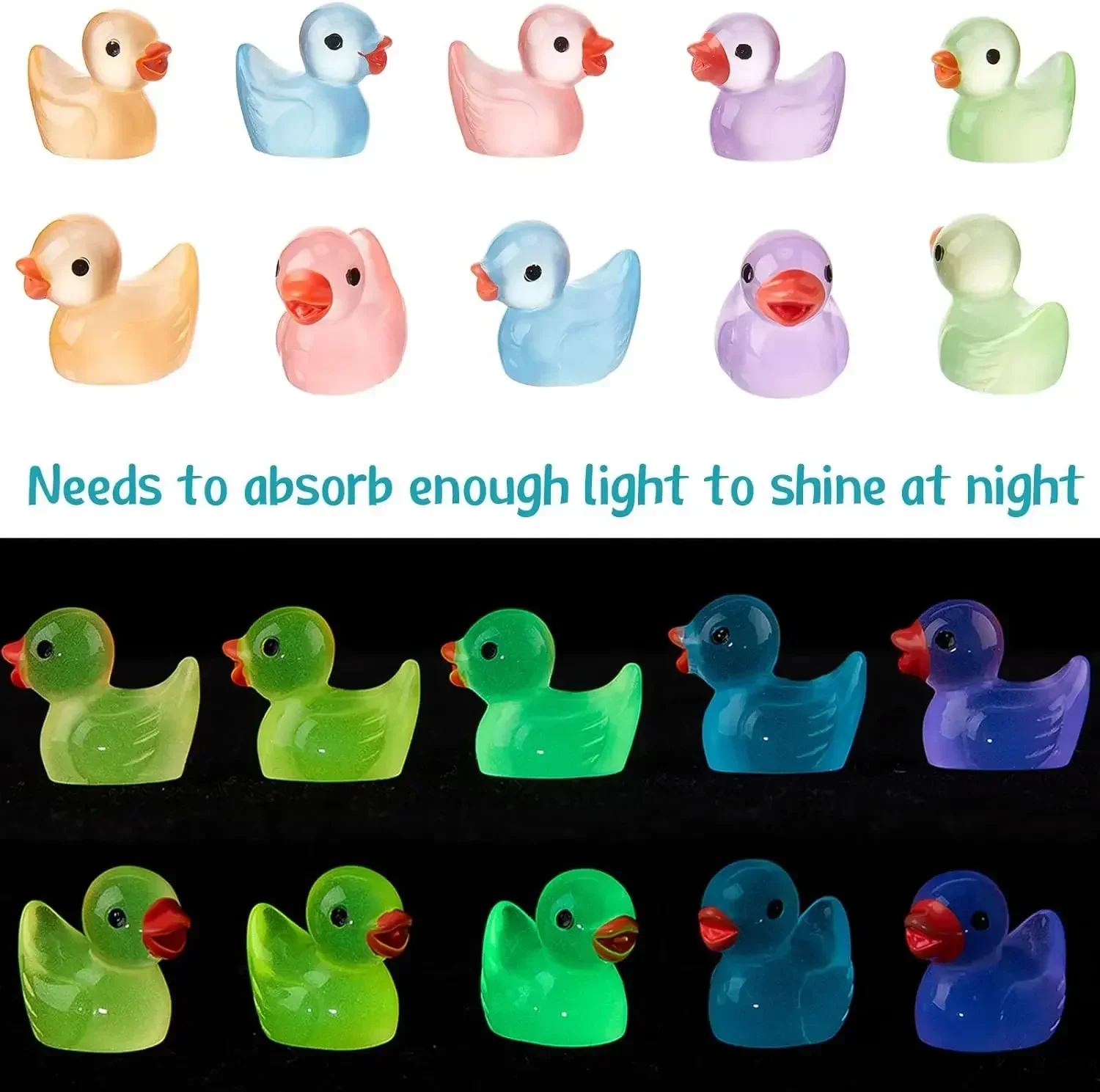 500-50pcs Luminous Mini Ducks  - Nutcracker Figurine recensie en prijs
