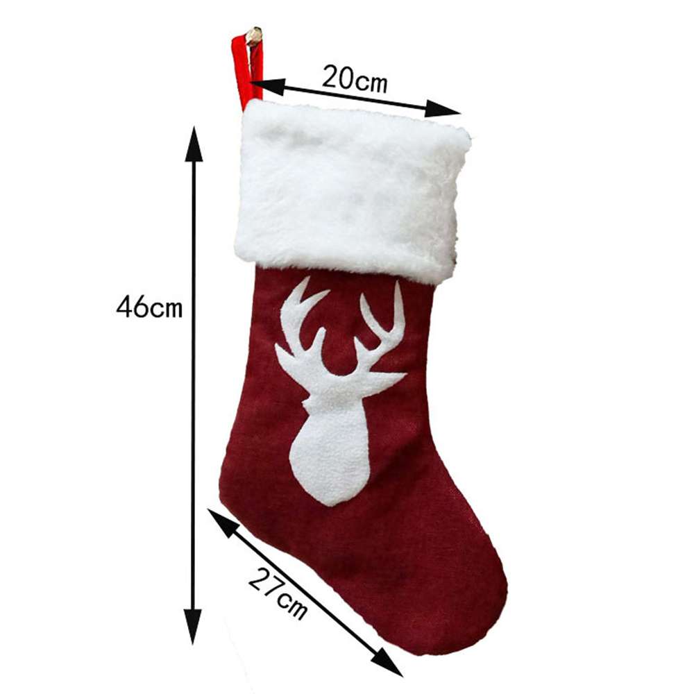 46Cm Plush Big Christmas Socks - Christmas Stocking Hanging recensie en prijs