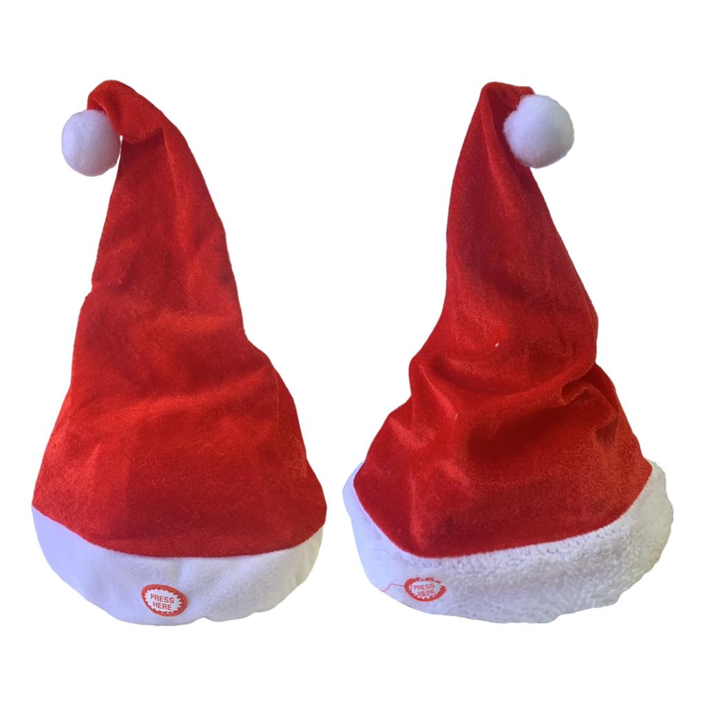Singing Dancing Santa Hats Dec - Santa Hat Plush recensie en prijs