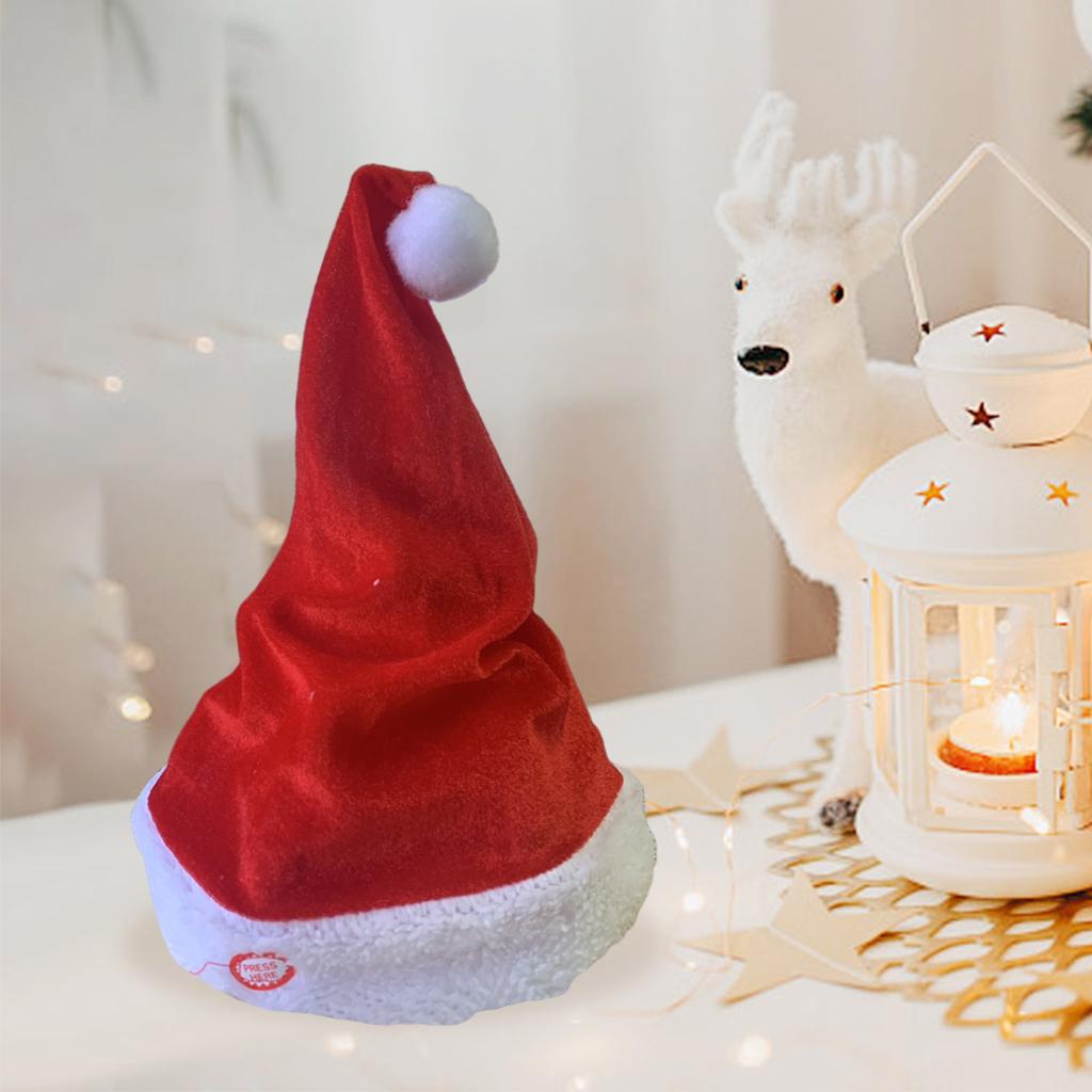 Singing Dancing Santa Hats Dec - Santa Hat Plush recensie en prijs