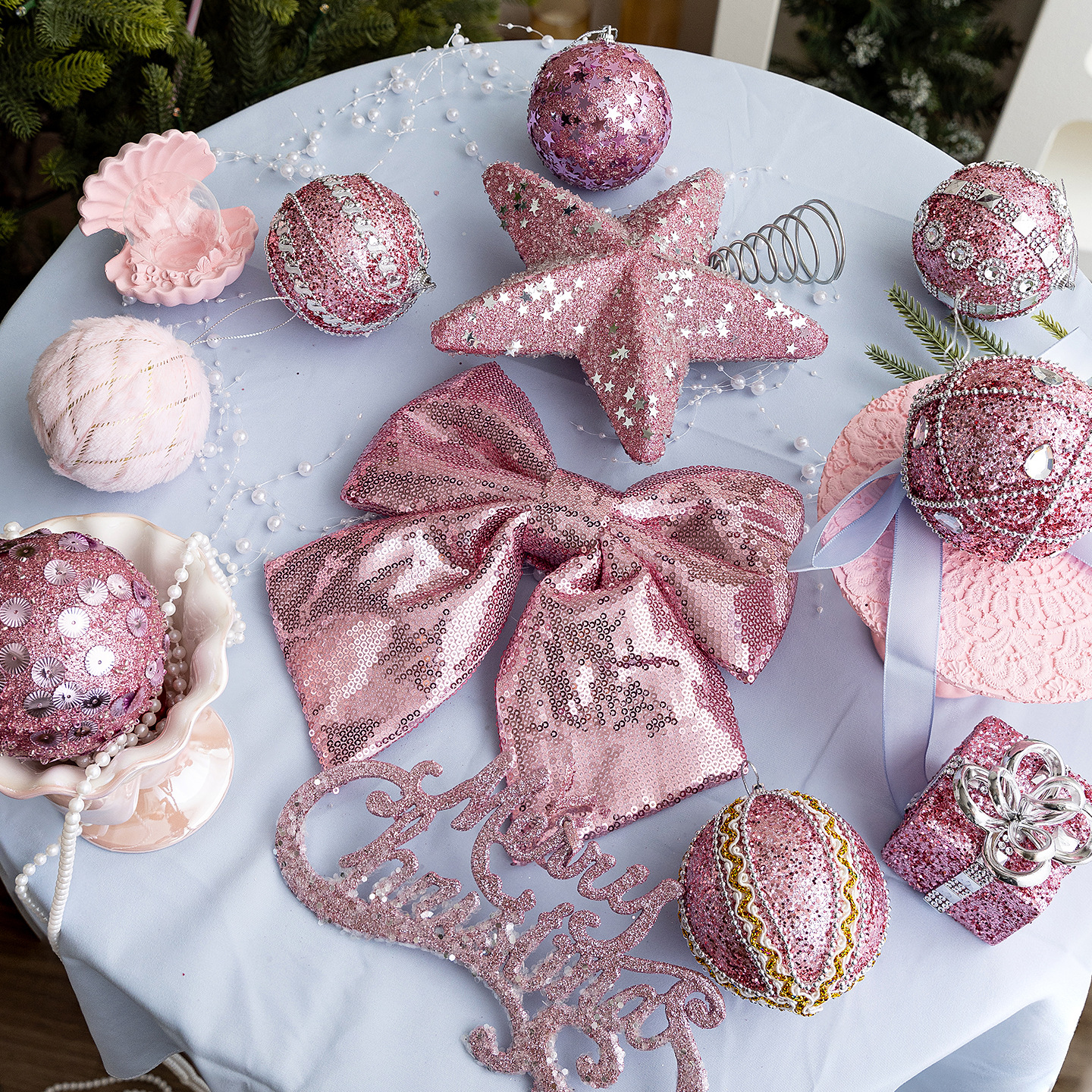 Christmas Ball Decoration 8CM  - Ornament Ball Set recensie en prijs
