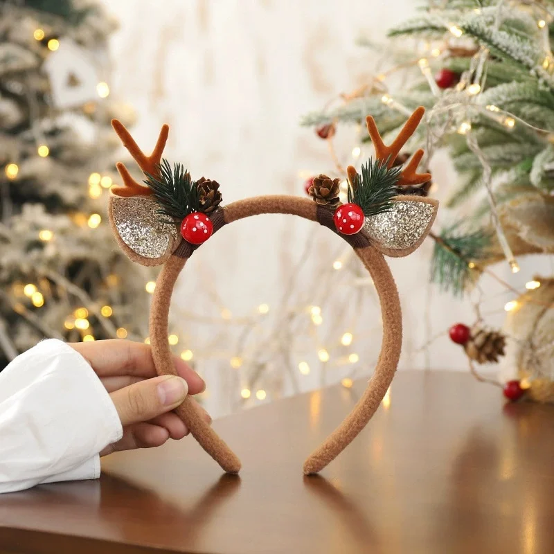 1Pc Christmas Headbands Christ - Reindeer Antlers Headband recensie en prijs
