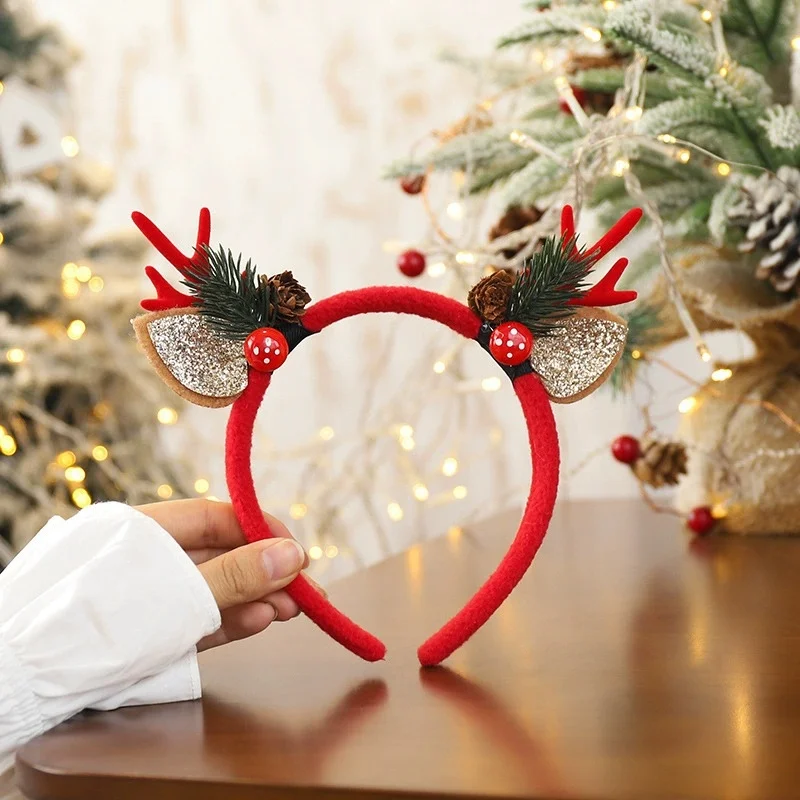 1Pc Christmas Headbands Christ - Reindeer Antlers Headband recensie en prijs