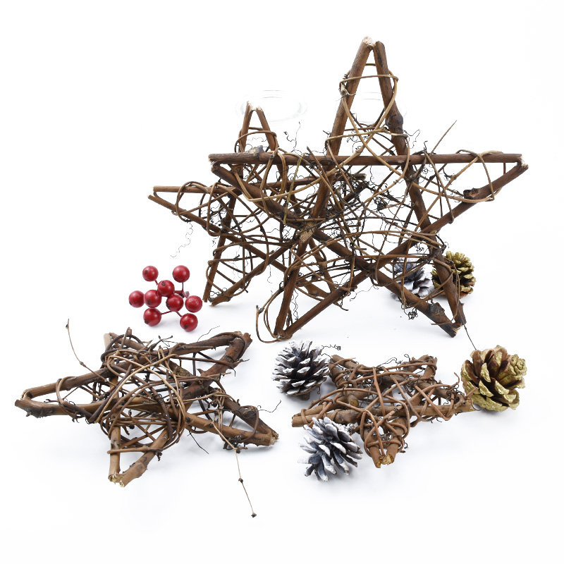 1pc 10/15/20cm Artificial Flow - Christmas Wreath Fake recensie en prijs