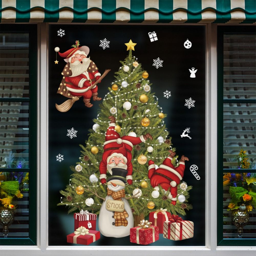 Creative PVC Christmas Window  - Snowflake Window Decal recensie en prijs