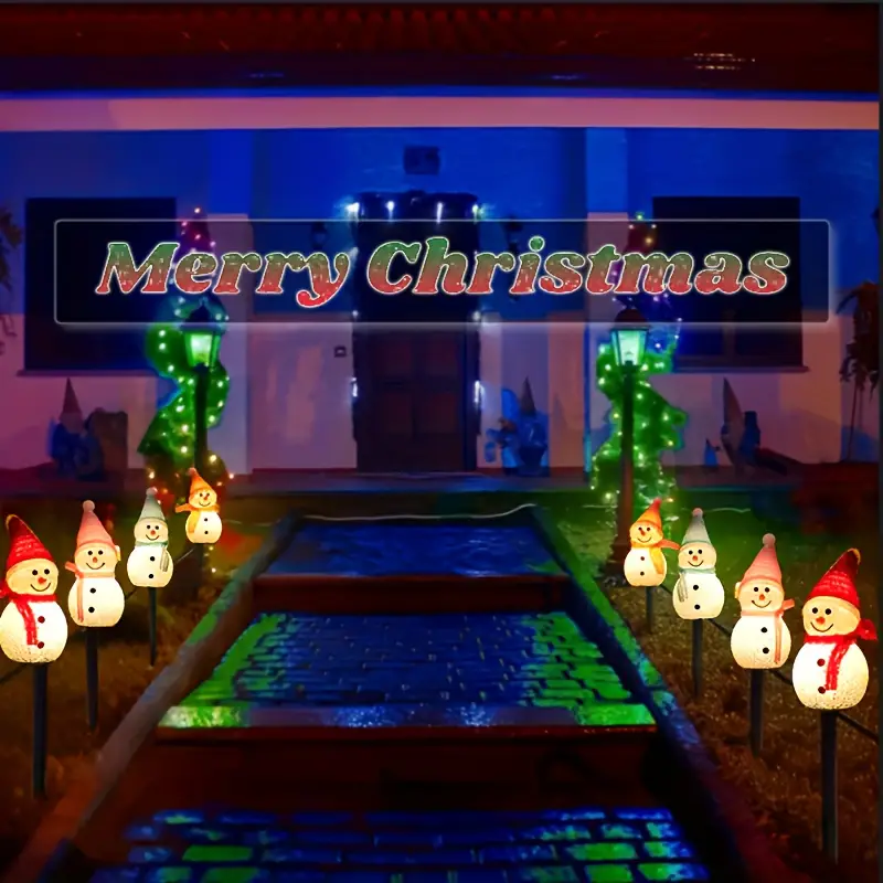 A set of four-piece solar snow - Christmas Lights Outdoor recensie en prijs