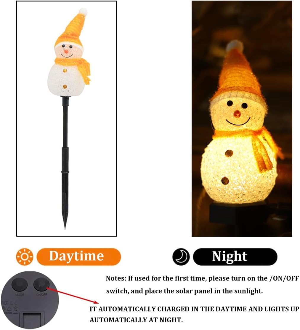 A set of four-piece solar snow - Christmas Lights Outdoor recensie en prijs