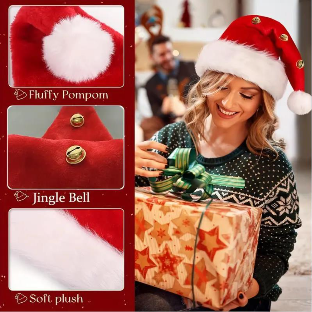 Christmas Santa Long Plush Hat - Santa Hat Plush recensie en prijs