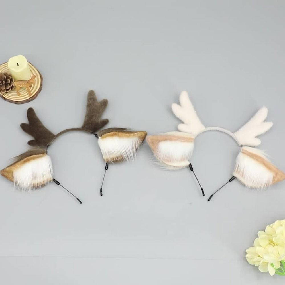 Deer Ears Reindeer Antler Head - Reindeer Antlers Headband recensie en prijs