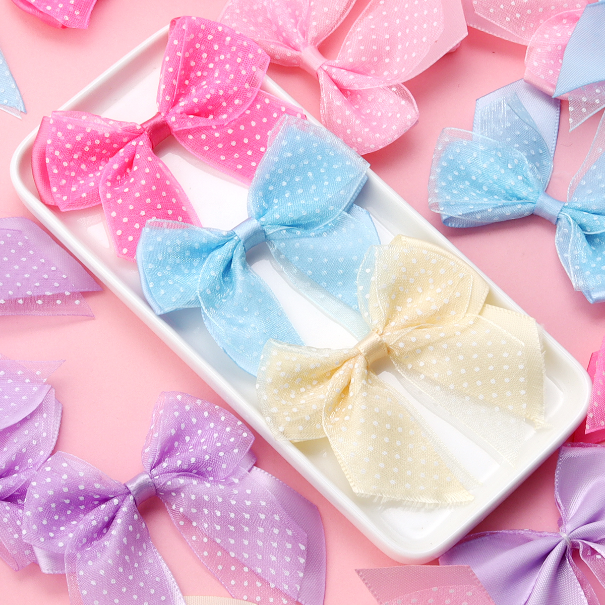 10Pcs/lot Satin Ribbon Bows Pr - Ribbon Bow Gift recensie en prijs