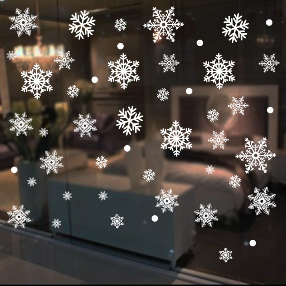 30pcs PVC Christmas Snowflakes - Snowflake Window Decal recensie en prijs