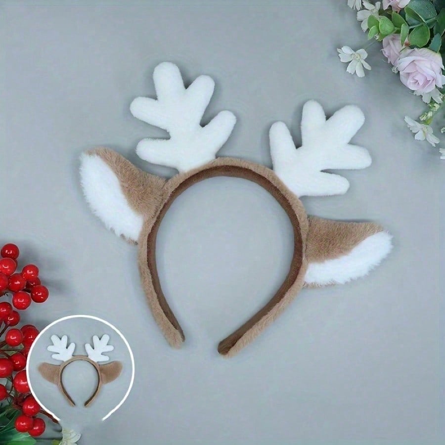 Christmas Cute Deer Antler Hea - Reindeer Antlers Headband recensie en prijs