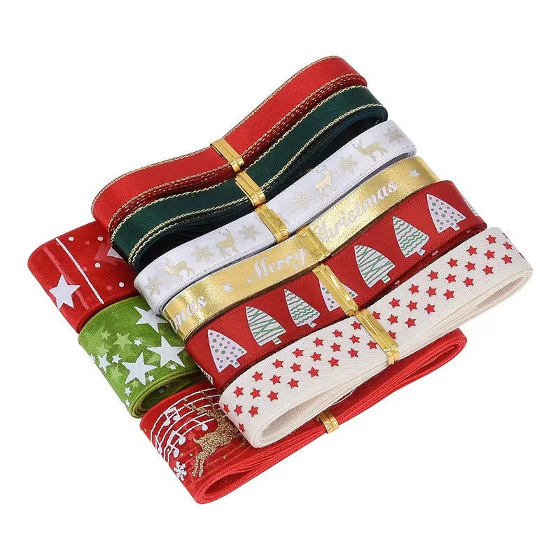 9pcs Christmas Ribbons Set Fes - Gift Box Wrap Set recensie en prijs