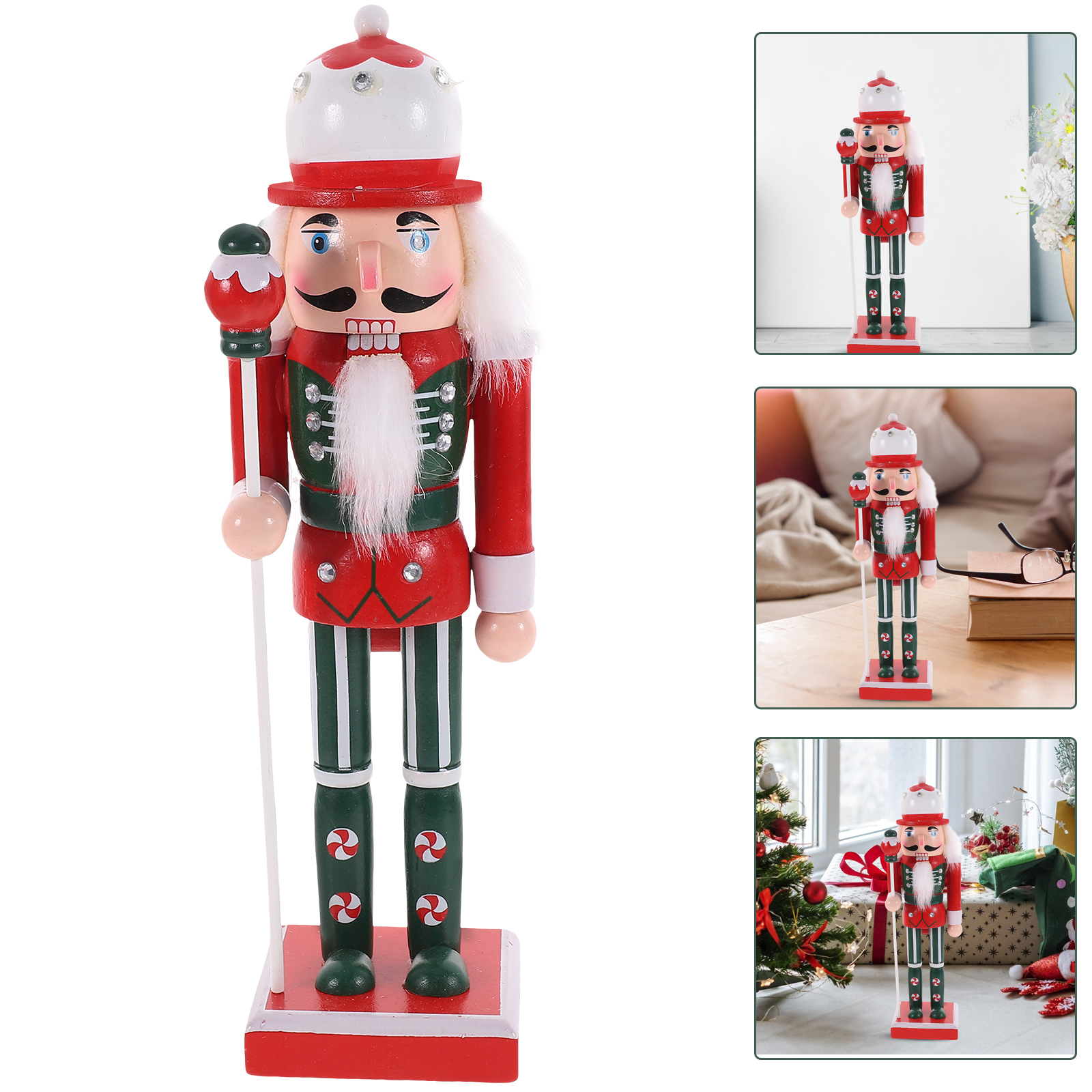 25Cm Wooden Wooden Nutcracker  - Nutcracker Figurine recensie en prijs
